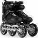 Rolki Blackwheels Dynamic szybkościowe regulowane czarne r. 39-42 5