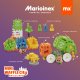 Marioinex Klocki waffle mini Śmieciarka 148 el (03131) 2