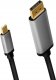 Kabel USB LogiLink USB-C - HDMI 1.8 m Czarno-srebrny (CUA0100) 2