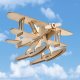 Little-Story Little Story Drewniane Puzzle Model 3D - Samolot 4