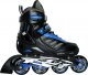 Rolki Outrace Ghost rekreacyjne regulowane czarne r. 43-46 2