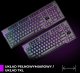 Klawiatura PREYON PREYON SILENT CLAW RED + Podkładka pod nadgarstki Falcon Soft Full Size 19