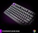 Klawiatura PREYON PREYON SILENT CLAW TKL YELLOW + Podkładka pod nadgarstki Falcon Soft TKL 5
