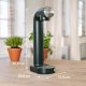 Saturator Brita SodaOne Czarny + 2 naboje z gazem CO2 do saturatora sodaONE 12