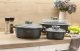Berretti BERRETTI - Garnek Brytfanna GRANITE - indukcja gaz piekarnik - 24 cm - 4,5 L - BR-2134 4