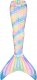 Master Kostium Syrenki Strój Kąpielowy MASTER 120 cm Blue 32