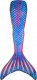 Master Kostium Syrenki Strój Kąpielowy MASTER 120 cm Blue 36