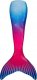 Master Kostium Syrenki Strój Kąpielowy MASTER 120 cm Blue 38
