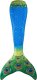 Master Kostium Syrenki Strój Kąpielowy MASTER 120 cm Blue 40