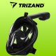 Trizand Maska do snorkowania pełnotwarzowa L/XL czarna 10
