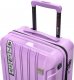 SwissBags Walizka kabinowa Tourist 55cm fioletowa 5