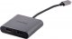 Adapter USB Unitek V1404B USB-C - HDMI x2 Srebrny (V1404B) 2