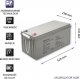 Qoltec Akumulator AGM | 12V | 200Ah | max. 3000A 3