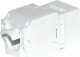 NetRack Moduł keystone Jack RJ45 kat. 6 UTP, beznarzędziowy, biały Netrack 2