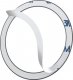 Baseus Pierścień magnetyczny Halo MagSafe czarny 2szt. 12