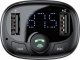 Transmiter FM Baseus Bluetooth 2xUSB microSD czarny 6