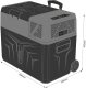 Lodówka turystyczna Yolco BCX40 Carbon 39 l 21