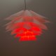 Lampa wisząca Abigali Dekoracyjna lampa wisząca ABIGALI-LOTUS z pilotem ananas biały 5