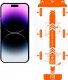Mobile Origin Szkło ochronne z aplikatorem iPhone 14 Pro , 2 szt 7
