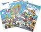 JU-PITER Torebka ozdobna prezentowa 4wz 26x32x25cm JP 4606A szerokie dno mix 5