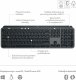 Klawiatura Logitech MX Keys S Bezprzewodowa Graphite US (920-011587) 6