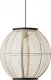 Lampa wisząca Brilliant Wisząca lampa boho Tanah 99484/76 kulista drewno beż czarny 1