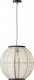 Lampa wisząca Brilliant Wisząca lampa boho Tanah 99484/76 kulista drewno beż czarny 2