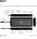 HUB USB Club 3D Club3D Thunderbolt4 11-in-1 HUB > 3xThunderbolt/3xUSB  St/Bu retail 12