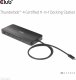 HUB USB Club 3D Club3D Thunderbolt4 11-in-1 HUB > 3xThunderbolt/3xUSB  St/Bu retail 14
