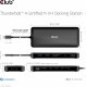 HUB USB Club 3D Club3D Thunderbolt4 11-in-1 HUB > 3xThunderbolt/3xUSB  St/Bu retail 10