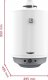 Bojler Ariston S/SGA X 100 EE 100 4.3 kW (3211198) 2