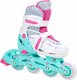 Rolki Raven Inlineskates Loret Mint rekreacyjne regulowane białe r. 27-30 2