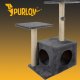 Purlov Drzewko dla kota 71cm szare 21712 11