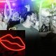 Kinkiet Heckermann Neon LED Heckermann wiszący USTA 4
