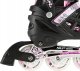 Rolki Nils Extreme NH10905 z wymienną płozą regulowane różowe r. 35-38 6