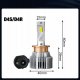 SKLEPLEDY ŻARNIKI LED D4S D4R XSTORM P&P CANBUS 25000LM 70W 3