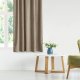 Homede Homede Zasłona VILA velvetowa na srebrnych przelotkach 265x245 beżowa 3