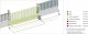 Nice Zestaw NICE ROBUS 1000 ERA FLOR do bram przesuwnych 3