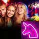 Kinkiet Heckermann Neon LED Heckermann wiszący JEDNOROŻEC 3