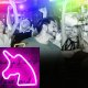 Kinkiet Heckermann Neon LED Heckermann wiszący JEDNOROŻEC 4