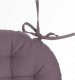 Atmosphera Poduszka na krzesło 38cm okrągła taupe 2