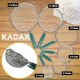Kadax Sitko Kuchenne Nierdzewne Przesiewacz Mąki 10 cm 4