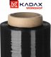 Folia stretch Kadax Folia Stretch Stretch Czarna Mocna Kryjąca 3kg 300M 7