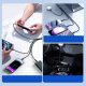 Kabel USB Joyroom USB-A - 2x USB-C + Lightning + microUSB 1.2 m Czarny (JYR776) 11