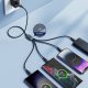 Kabel USB Joyroom USB-A - 2x USB-C + Lightning + microUSB 1.2 m Czarny (JYR776) 7