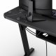 Biurko SENSE7 Nomad Cybernetic Czarne 140 cmx60 cm 140x60 cm 11