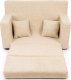 Blomster Rozkładana sofa piankowa dziecięca - baranek ciemny 2