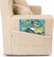 Blomster Rozkładana sofa piankowa dziecięca - baranek ciemny 5