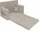 Blomster Rozkładana sofa piankowa dziecięca jasny szary 3
