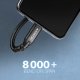 Kabel USB Axagon USB-C - USB-C 1 m Czarny (BUCM32-CF10AB) 5
